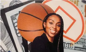  ?? Illustrati­on: Heather Polk/The Guardian ?? Former WNBA player Renee Montgomery recently became part owner of the Atlanta Dream franchise. She belongs to a tiny group of US sports stakeholde­rs who are Black.