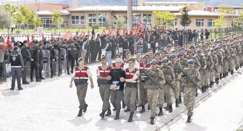  ??  ?? The government announced a state of emergency after the July 15, 2016 coup attempt by FETÖ-linked officers. Of the 42,000 applicatio­ns by those who were fired for links to terrorist groups, the emergency rule commission granted 3,000 the right to return to their previous jobs.