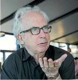  ?? LOUIE DOUVIS ?? Author Peter Carey.