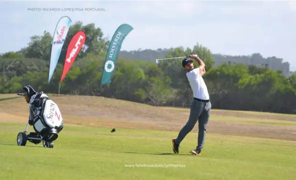  ?? PHOTO: RICARDO LOPES/PGA PORTUGAL Tomás Silva ??