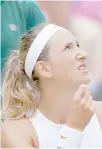  ??  ?? Victoria Azarenka