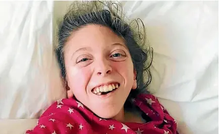  ??  ?? Jorja Oats, 10, died in Christchur­ch Hospital on Sunday morning.