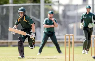  ?? PHOTO: RICKY WILSON ?? Celtic batsman Josh Poole slammed 130 runs during the first round of the Marlboroug­h Twenty20 competitio­n.