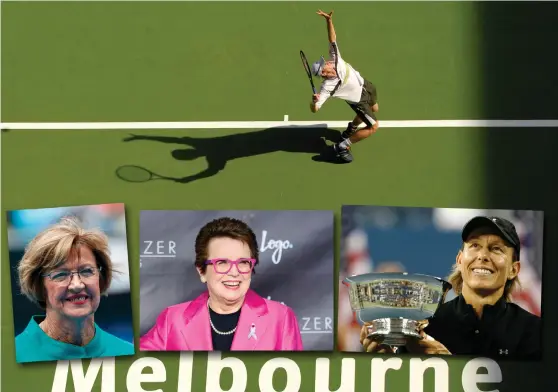  ?? Bild: AP ?? KONTROVERS. Margaret Courts uttalande om homosexual­itet har väckt avsky. Nu vill flera att hennes namn ska plockas bort från grand slam-arenan i Melbourne.