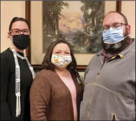  ?? Special to the MDR ?? Pictured are the three OBHAW licensed counselors, Eric Huneycutt, LPC, Sara DeBoer, LCSW, and Christy Fitch, LPC, that have gone through the EMDR training and are currently in the process of being certified in EMDR treatment.