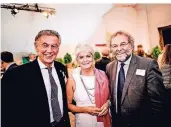  ??  ?? Wolfgang Rolshoven, Birgitta Radermache­r und Norbert Wesseler (v.l.)