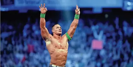  ?? FILE/AP ?? John Cena has been revealed as this year’s WWE 2K23 video game cover star. The wrestling game came out Tuesday.