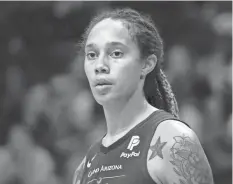  ?? ROSS D. FRANKLIN/AP ?? The Biden administra­tion has determined that Brittney Griner is being wrongfully detained in Russia.