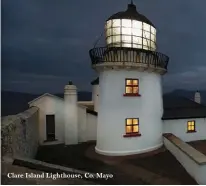  ??  ?? Clare Island Lighthouse, Co. Mayo