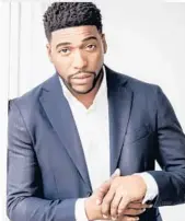  ?? STEVEN GERLICH ?? “New Amsterdam” star Jocko Sims said when he’s on the road, his guilty pleasure is ’90s music.