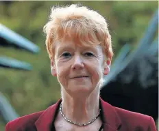  ??  ?? Northumbri­a Police Crime Commission­er Vera Baird QC