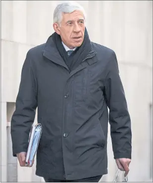  ??  ?? JACK STRAW: Said he had made it clear he was not free to work until after he stood down at the election. Ten highest earners 2014