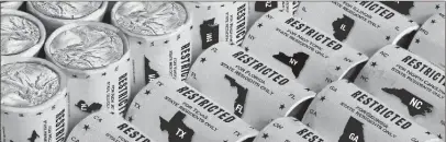  ??  ?? ■ GOING, GOING, GONE: Hotline operators are bracing for all the calls because shown above are the last remaining State Restricted Bank Rolls known to exist and when they’re gone, they’re gone. And here’s the best part. If you are a state resident you cover only the $39 per coin state minimum set by the National Mint and Treasury, that’s twenty rarely seen U. S. Gov’t issued Walking Liberties worth up to 100 times their face value for just $585 which is a real steal because all non-state residents must pay $118 per coin which totals $1,770 if any coins remain after the 2-day deadline.