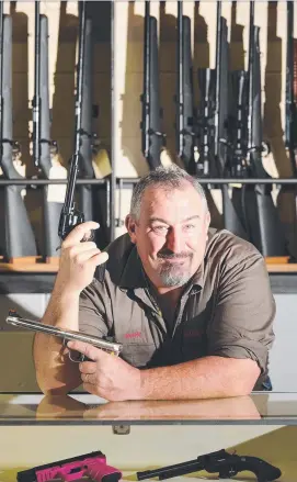  ?? ?? Shane Cregan was a part-owner of Townsville Gun Shop.