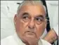  ??  ?? Bhupinder Singh Hooda