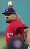  ?? Associated Press ?? Boston starter Nathan Eovaldi allowed five home runs to Houston in the second inning Tuesday.