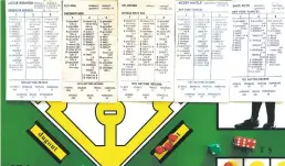  ?? DAN SEWELL/ASSOCIATED PRESS ?? Dan Sewell in Cincinnati plays in a tournament at home using the Strat-O-Matic baseball board game while self-isolating amid the coronaviru­s outbreak.