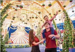  ??  ?? Elevate family time with Sunway Velocity Mall’s fun circus-themed Christmas.