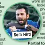  ??  ?? Sam Hird