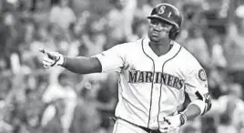  ?? TED S. WARREN/AP ?? Mariners INF Tim Beckham, a former No. 1 overall draft pick, tested positive for a PED.