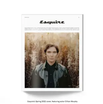  ?? ?? Esquire’s Spring 2022 cover, featuring actor Cillian Murphy