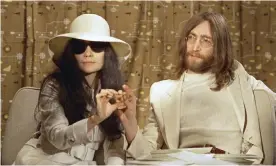  ??  ?? John Lennon and Yoko Ono in 1969. Photograph: Anonymous/AP