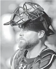  ?? ERIK WILLIAMS, USA TODAY SPORTS ?? Astros catcher Brian McCann has seen his fortunes turn after a trade from the Yankees.