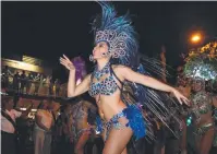  ?? Picture: GIZELLE GHIDELLA ?? LIVELY: Friday’s Carnivale parade.