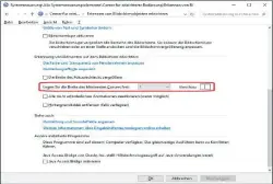  ??  ?? –fro Im Center für erleichter­te Bedienung finden Sie eine Funktion, mit der Sie den Windows-Cursor breiter und schmaler machen können. Die Standardei­nstellung ist „1“.