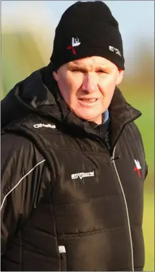  ??  ?? Louth hurling boss Philip O’Brien