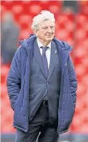 ?? REUTERS ?? Roy Hodgson during his first stint as Crystal Palace manger in 2021.