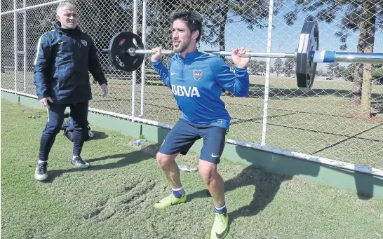  ?? Prensa boca ?? pérez, gracias a un trabajo con la psicóloga del club, cambió la conducta y ahora recibe menos amonestaci­ones