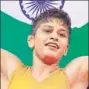  ?? PTI ?? Vinesh Phogat (left) and Antim Panghal.