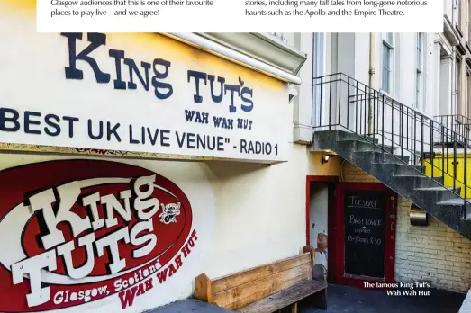  ?? ?? The famous King Tut’s Wah Wah Hut