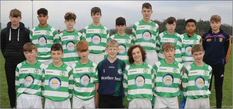  ??  ?? The successful Shamrock Rovers squad.