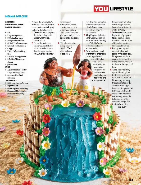 Moana Layer Cake Pressreader
