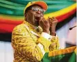  ?? Foto: T. Mukwazhi/AP, dpa ?? Robert Mugabe ist von seinem Amt zu  rückgetret­en.