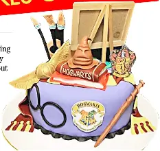  ?? PHOTOGRAPH COURTESY OF HERMANAS BAKEHUB ?? HERMANAS Bakehub’s Harry Potter-inspired cake.