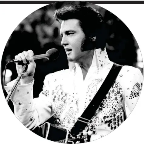  ??  ?? 42 AÑOS SIN EL REY Elvis murió el 16 de agosto de 1977, en Memphis