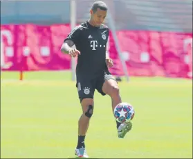  ?? FOTO: GETTY ?? Thiago Alcántara, mediocampi­sta del Bayern, pretendido por City y Liverpool