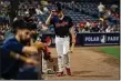  ?? JOE SULLIVAN — > WORCESTER RED SOX ?? Aaron Buckley is the bat boy for the Worcester Red Sox. Thursday night, he became the face of Red Sox nation.