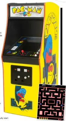  ??  ?? Pac-man was the first release in the Quarter Arcades series and proved to be extremely popular.