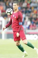  ??  ?? CRISTIANO RONALDO