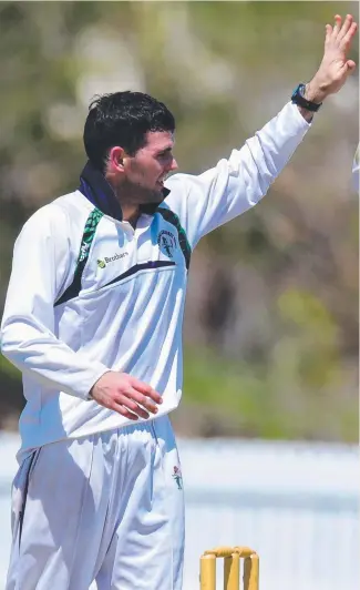  ?? Picture: EVAN MORGAN ?? BOYLE OVER: Returning Brothers all- rounder Andrew Boyle.