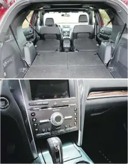  ??  ?? The Explorer’s new interior is a major step forward. It’s more elegant than its predecesso­r but also more practical.