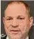  ??  ?? Harvey Weinstein