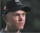  ?? Christophe Ena / Associated Press ?? Britain’s Chris Froome is seeking a fifth Tour de France win. Froome and Sky teammate Geraint Thomas are considered strong contenders to win the event this year.