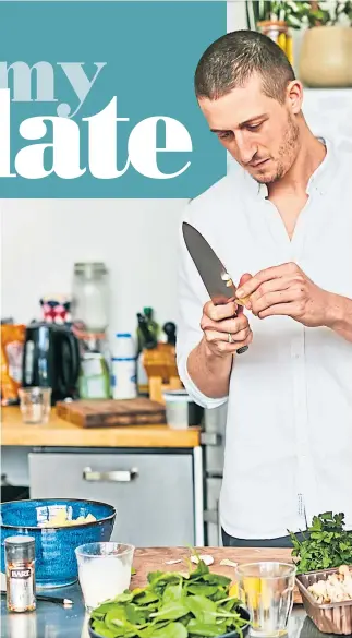  ??  ?? Ben Lebus’s MOB Kitchen recipes have won an army of fans, particular­ly