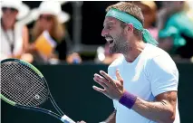  ?? PHOTOSPORT ?? Tennys Sandgren is into his second ATP level final.