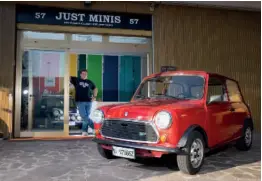  ??  ?? Marco’s Just Minis business is the only Mini specialist in the country. Fittingly, it’s located close to where the Innocenti Minis were manufactur­ed.